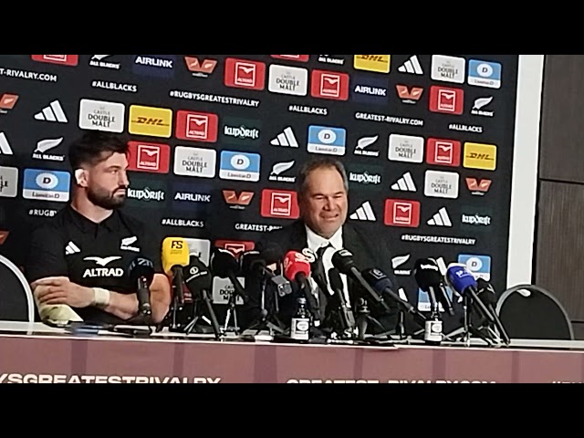 ALL BLACKS: Dave Rennie gives Boks credit for scrums and the 3rd test win