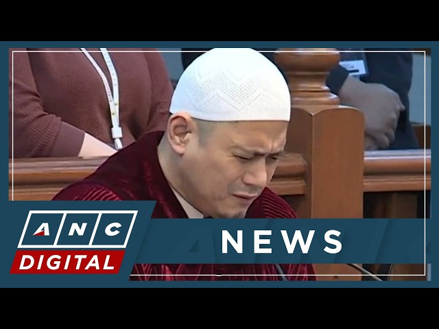 LOOK: Sen. Robin Padilla leads prayer on Day 12 of VP Duterte impeachment trial | ANC