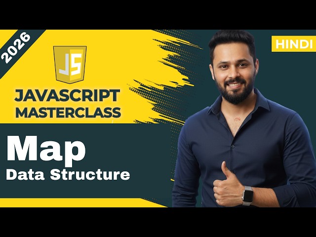JavaScript Tutorial in Hindi #58  Map Data Structure | Map vs Object