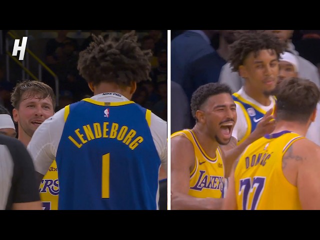 Luka RESPONDS to Yaxel's Trash Talk With a HALF-COURT SHOT 🔥