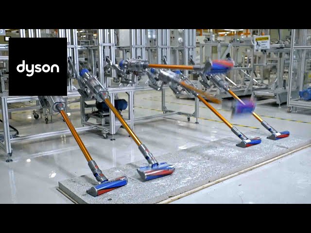 Dyson testing – behind the scenes at the Dyson factory