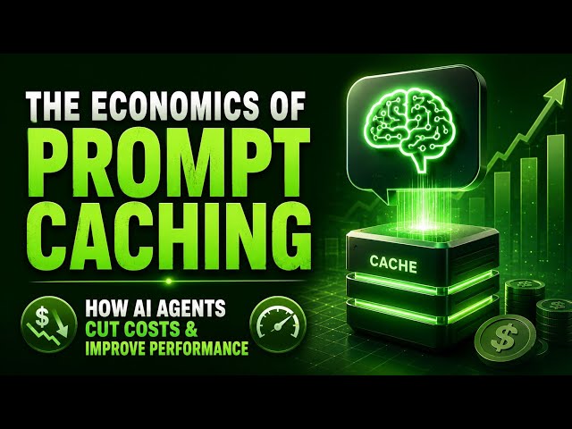 The Economics of Prompt Caching | How AI Agents Cut Costs & Improve Performance | Uplatz