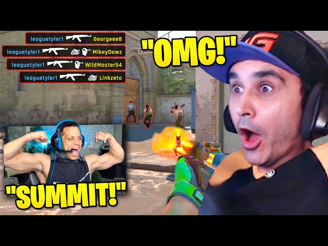Summit1g is SHOCKED Teaching Tyler1, Gingy, & DizzyKitten CS2
