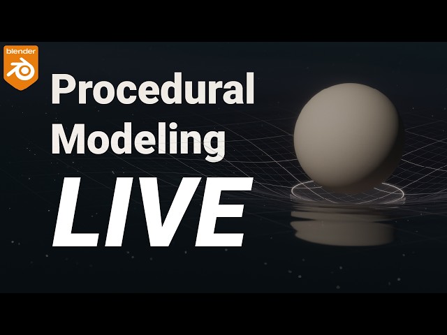 Procedural Space Time Warping in Blender