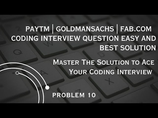 Don't Miss it!! Creative Logic Building Coding Challenges: PayTM, Goldman Sachs, Fab.com 💡