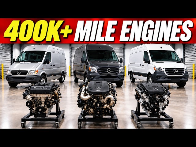 The 3 Mercedes Sprinter Engines That Last 400k Miles