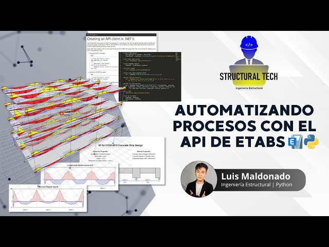 Automatizando procesos en Etabs con Python