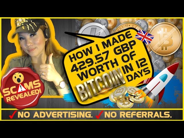 👍 Bitcoin Mining: How I Made £429.57 worth of BITCOINS In 12 Days [PROOF]