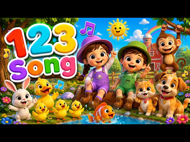 123 Song | Counting Song | Counting Numbers Song | Kiddie Tunes PH