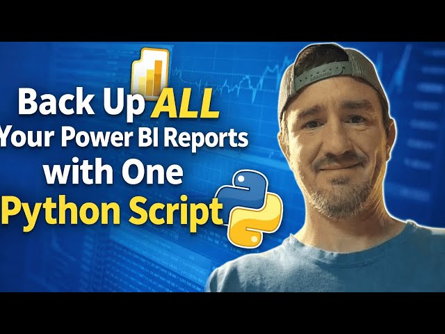 Back Up ALL Your Power BI Reports with One Python Script