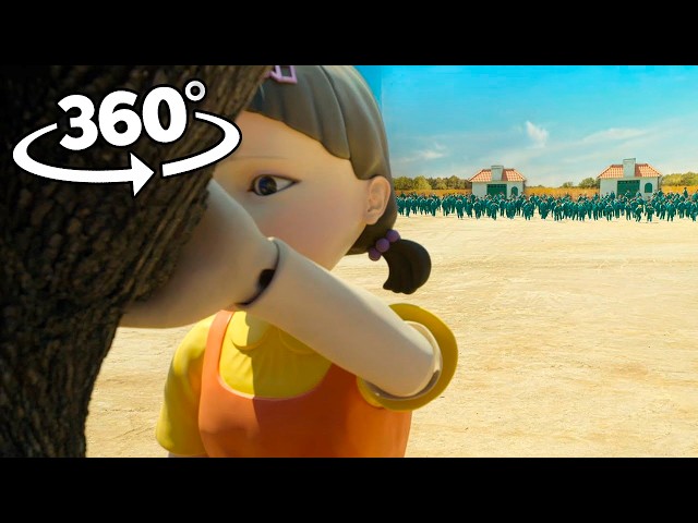 Squid Game 360° Red Light, Green Light - VR 4K