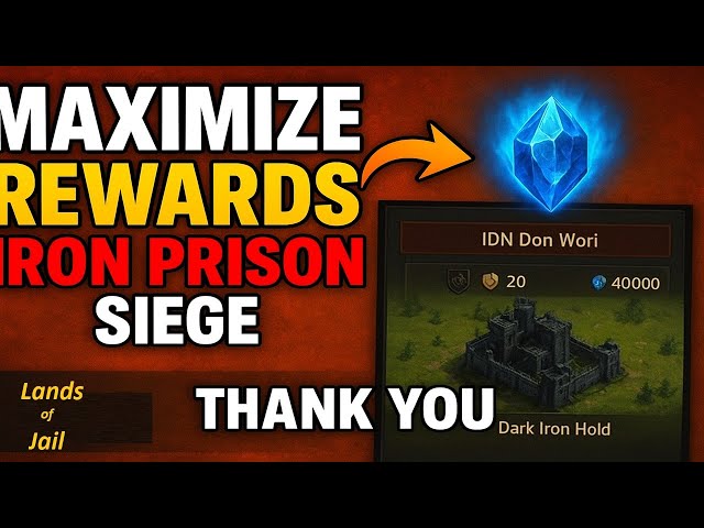 How to Maximize Rewards in Iron Prison Siege – Lands of Jail Guide