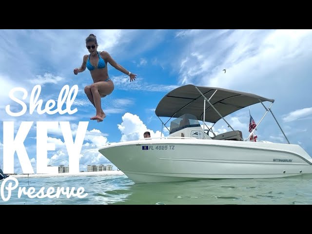 Boat Day at Shell Key Preserve - Stingray 173CC