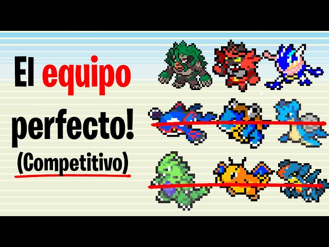 The Best Pokémon Team for Competitive Playing!