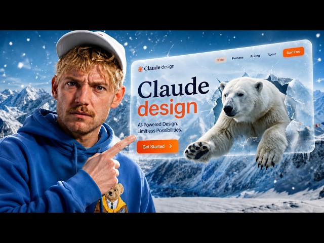Claude Design Now Builds Beautiful $10,000 Websites (NO AI Slop)