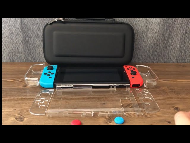 Unboxing Amazon accessories for the Nintendo Switch + Minecraft :)