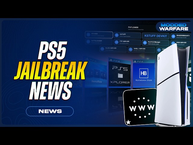 PS5 Jailbreak News: Universal WebKit, Persistent JB Method, etaHEN, LuaC0re emulators & More
