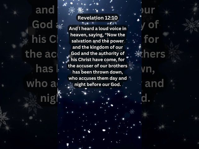 Jesus Saves | Revelation 12:10 Daily Bible Verse