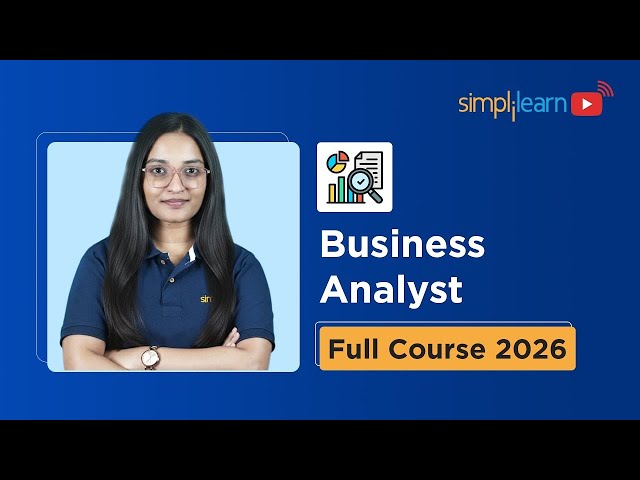 Business Analytics Course 2026 [FREE] | Business Analyst Skills For Beginners 2026 | Simplilearn