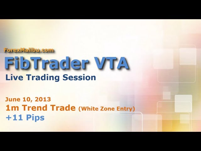 FibTrader (FibMatrix) VTA Forex Day Trading Software - LIVE TRADE!!
