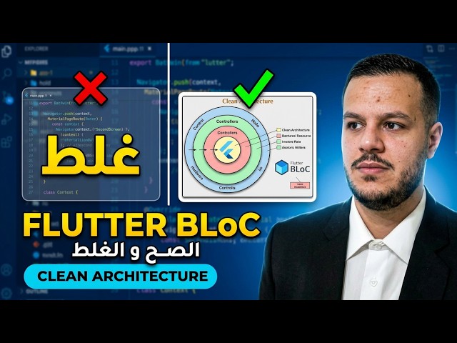 Flutter BLoC in 2026: كل اللي حكولك ياه غلط (Clean Architecture من الصفر)
