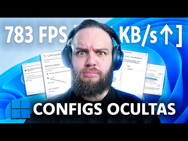 Cómo los PROS optimizan Windows 11 para sus PC GAMER (Guía de optimización) +FPS