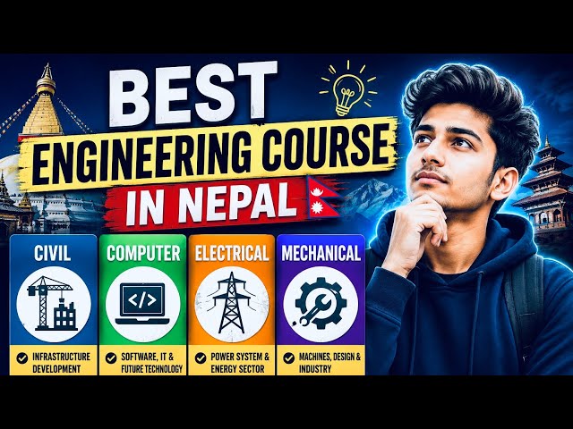 Best Engineering Course in Nepal | Which Engineering Course is Best ? Engineering After +2 