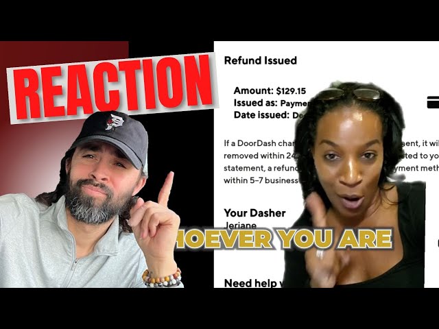 REACTION: Customer Is Getting Payback On DoorDash Driver Who Allegedly Took Her Food!