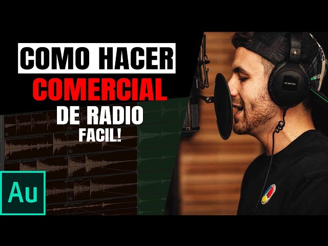 ✅ How to Record and Edit a Radio Commercial | Commercial Spot | Adobe Audition Course ✨