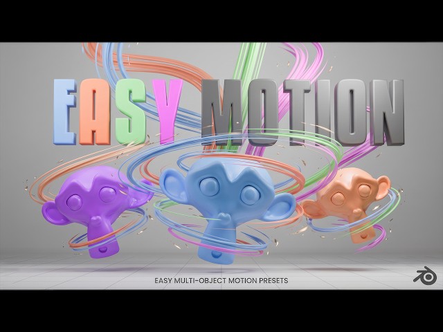 EASY MOTION Blender 5.2 ADDON!