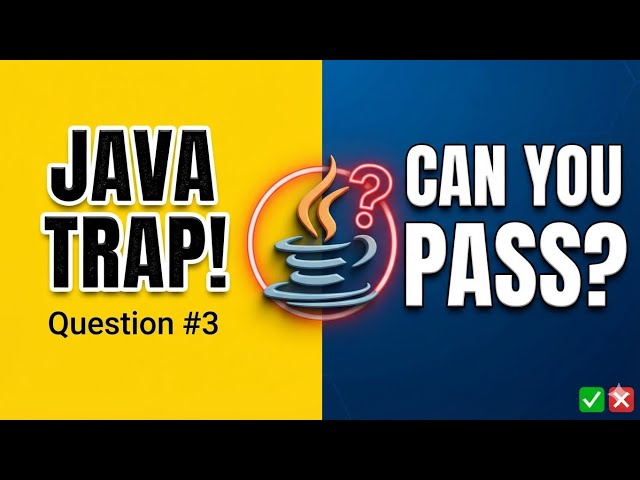 The Easiest Java Code Quiz Everyone Fails! ❌
