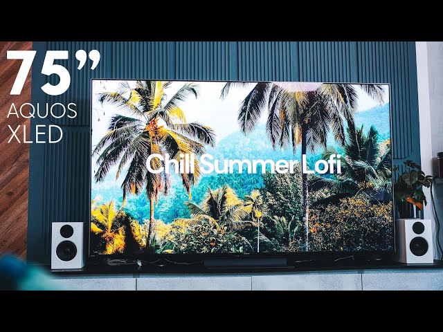 SHARP AQUOS XLED 75": Woah. What an Incredible TV Experience!