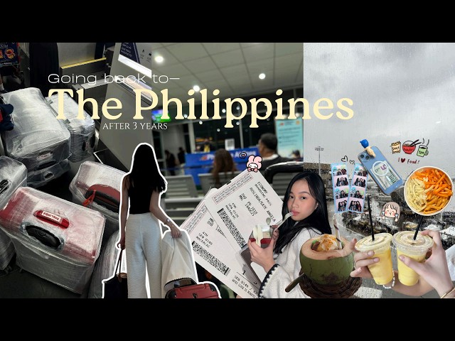 going back to the philippines after 3 years | summer days, laughter & the warmth of home