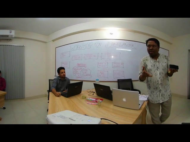 Workshop on Freelancer First VR Classroom In Bangladesh - (Watch in 1080P)