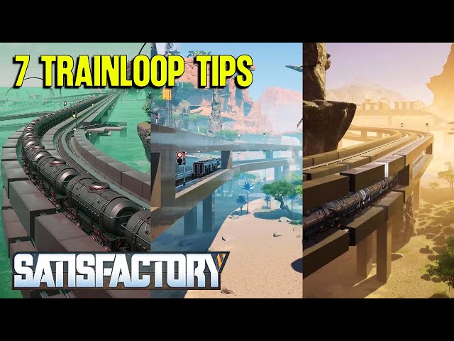 Satisfactory Train Loop: Build a Complete Rail Network with 7 Essential Tips