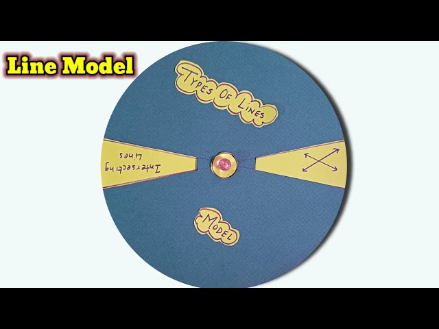 Maths Project - Maths Line Model - Maths Working Model - Line Model
