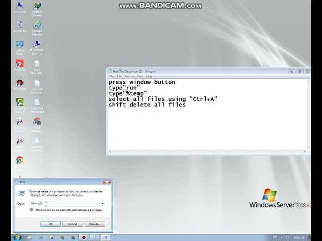 How to remove temporary files from Pc | Maqbool Solutions