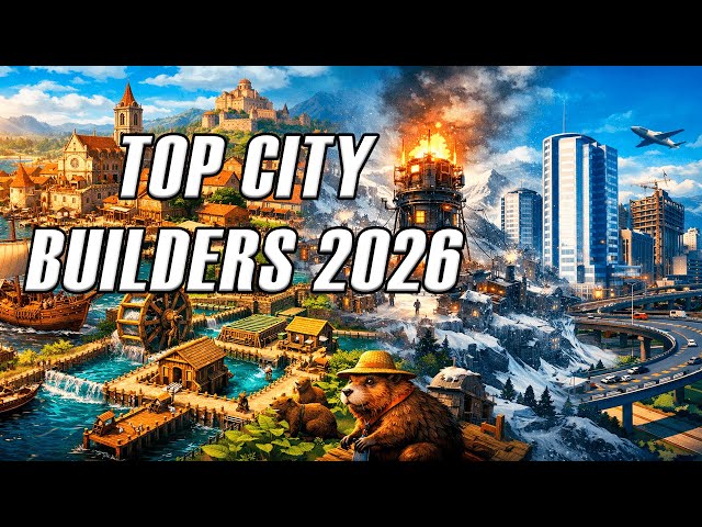 Top 10 City Builders of 2026 🏙️ | The Best Management and Strategy Games
