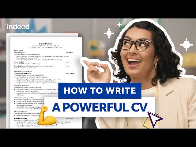 The Ultimate CV Writing Guide 📝 Top Tips You Should Know | Indeed