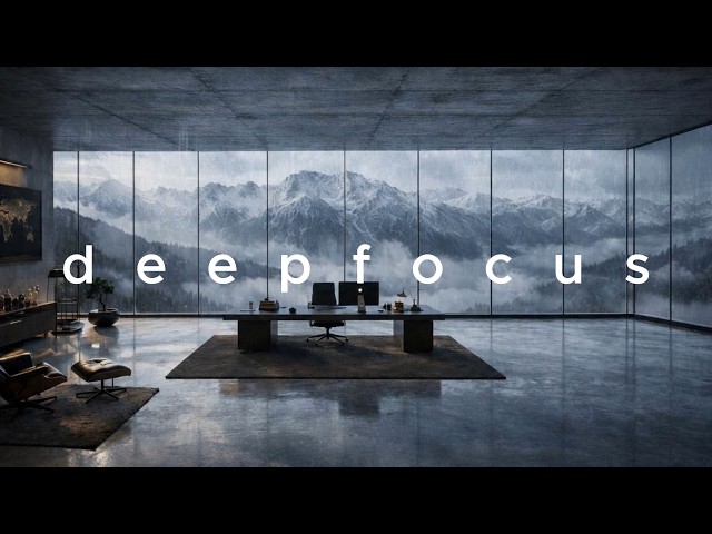 Deep Work Music for CEO Mindset | Strategic Focus & High-Level Performance