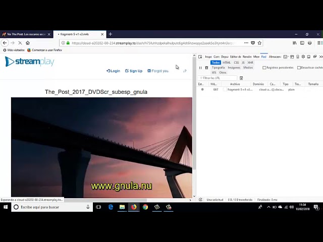 Sacar url de un video embed streamplay