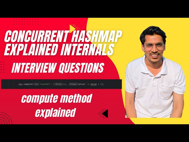 ConcurrentHashMap EXPLAINED in 23 Minutes (No More Confusion!)