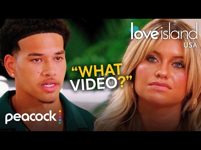 Corbin Had NO Idea Kenzie Saw Him Trash-Talking Her | Love Island USA on Peacock