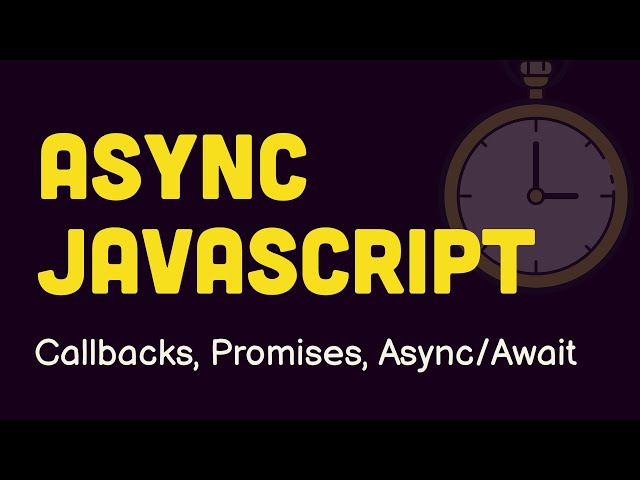 All about Asynchronous JavaScript | Callbacks, Promises, Async/Await