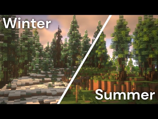 Winter Seasons - Minecraft Datapack - No Mods!