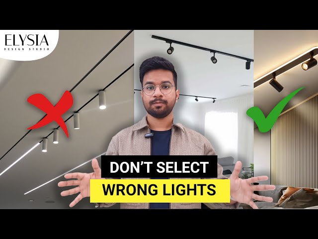 Types of interior lights | Magnetic track light | profile light in ceiling