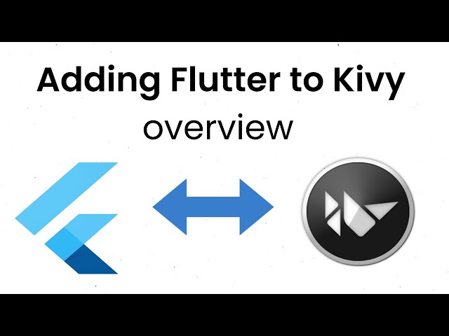 Adding Flutter to Kivy | YouTube Player