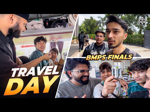 BMPS GRAND FINALS TRAVEL DAY VLOG | TEAM APEX GAMING