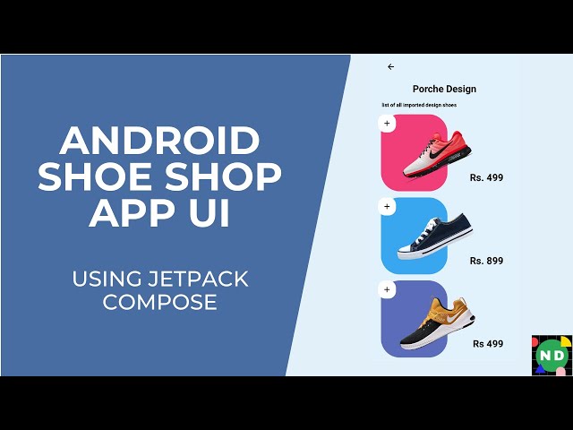 Shop App UI - Android Jetpack Compose - SpeedCode