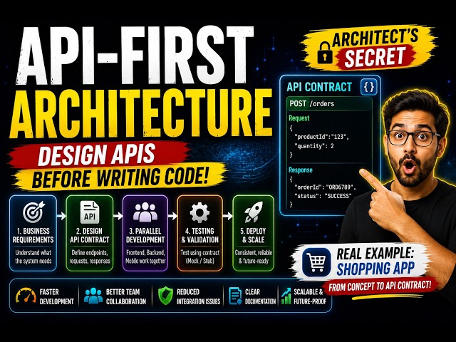 API-First Architecture - Build the Contract Before the Code